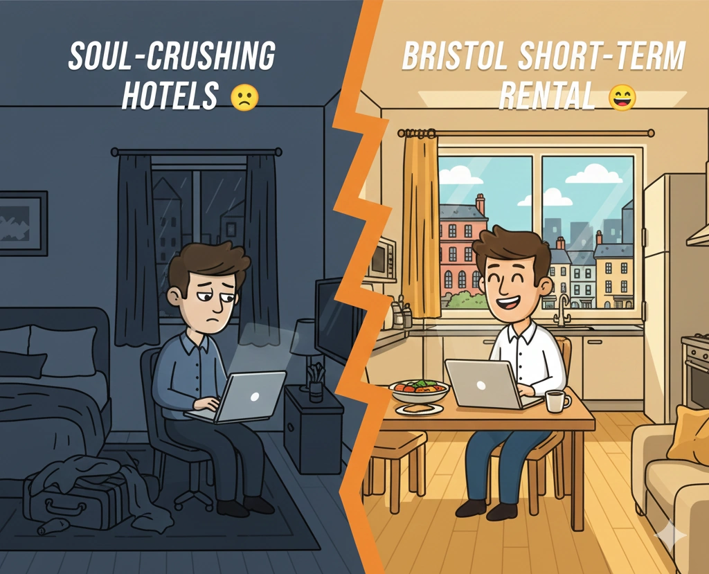 Corporate short term lets bristol