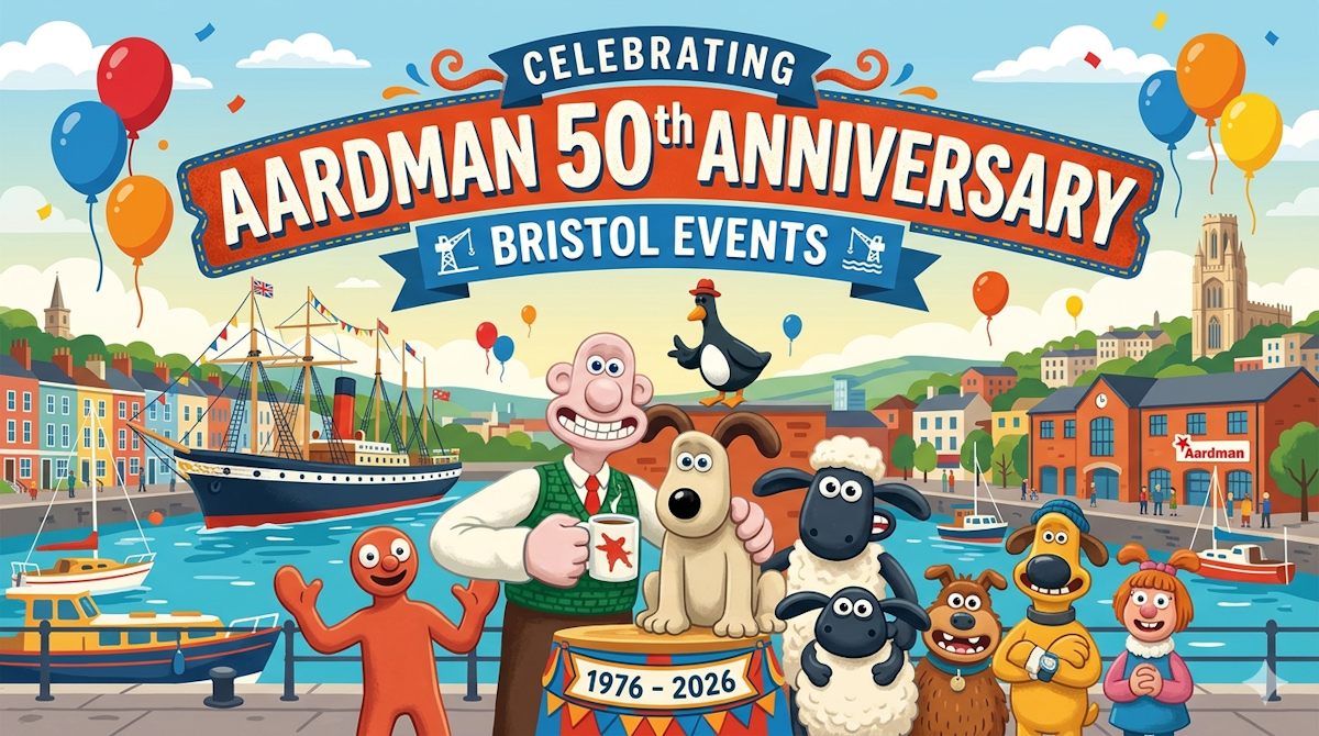 Aardman 50th Anniversary Bristol Events