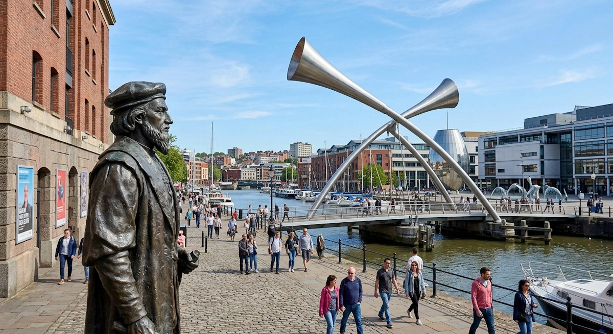 Explore public works of art in Bristy City Centre when you are out and about